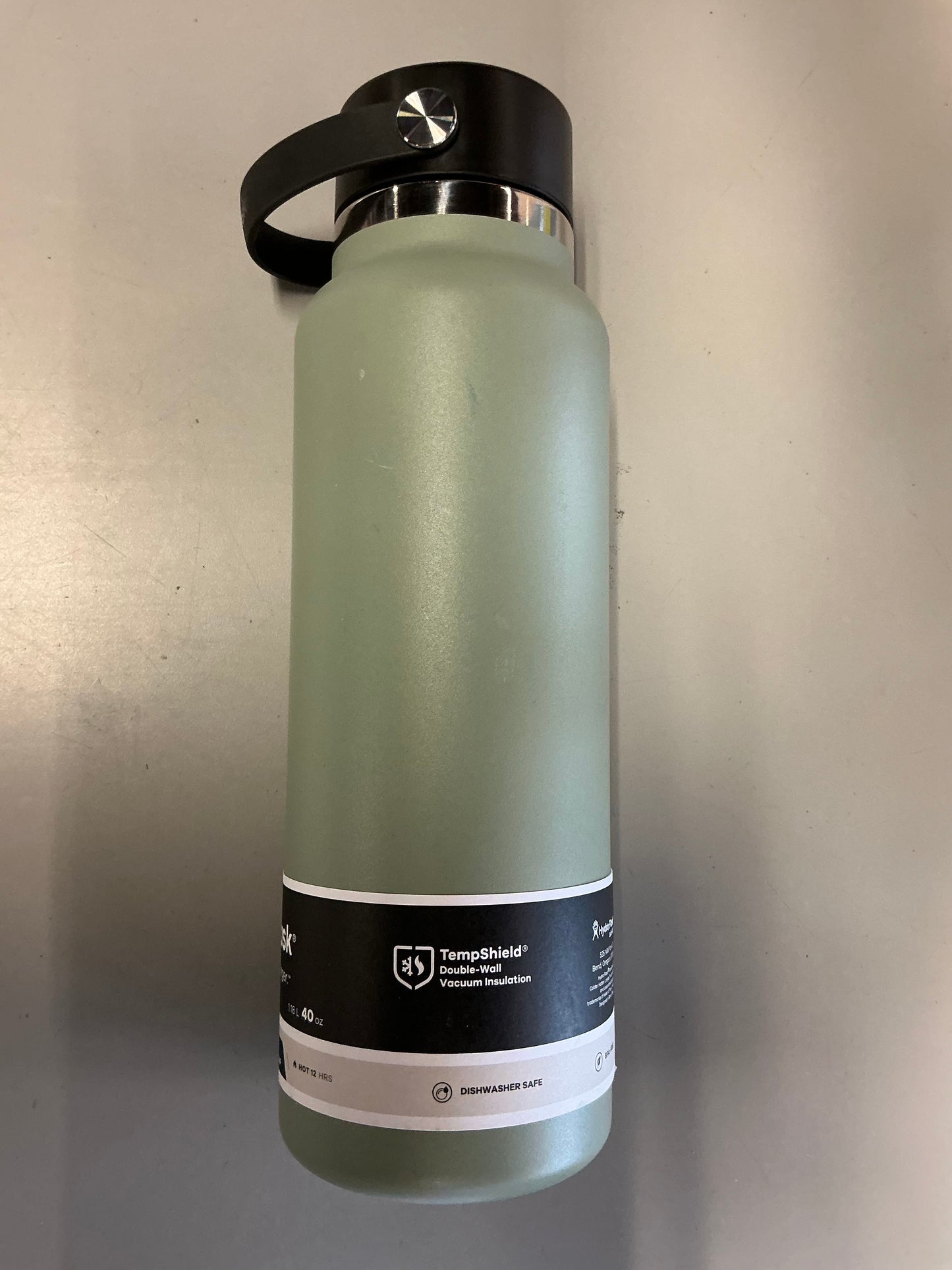 Hydro Flask - 40 oz Wide Mouth with Flex Straw Cap - Minor Cosmetic Damage - May Be Missing Packaging (see pictures)
