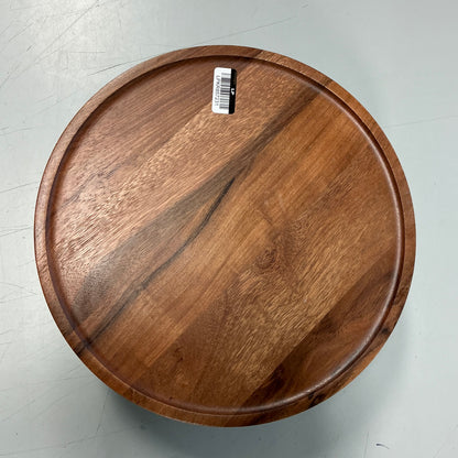 12" Wood Tall Cake Stand - Threshold™ - Minor Shipping Damage (see pictures)