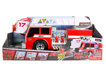 Maxx Action Fire Truck Toy Vehicle - DAMAGED BOX