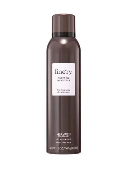fine'ry. Sweet on the Outside Dry Shampoo Spray - 5oz: Aerosol Oil Control for All Hair Types