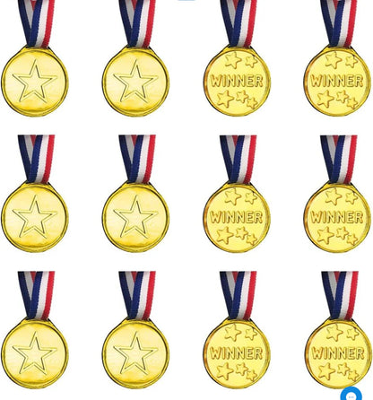 Party Favors - Assorted Designs, Set of 12 pieces each