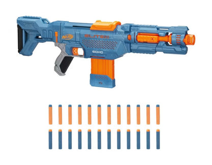 NERF Elite 2.0 Echo CS-10 Blaster - includes 24 NERF darts - OUT OF BOX