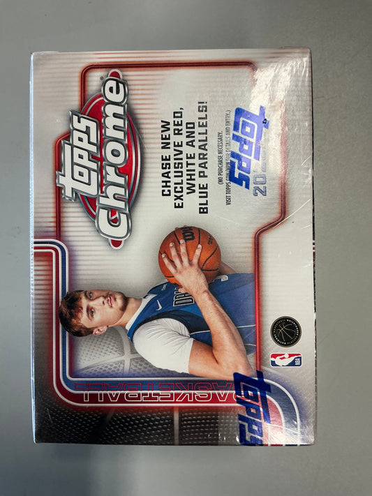 2025-2026 Topps Chrome Basketball Blaster Box - Sealed