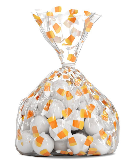 12ct Halloween Treat Bags Cany Corn