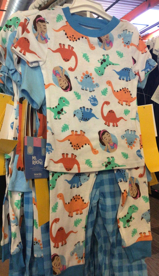 Ms. Rachel Pajama set - 4 pc - Size 18M