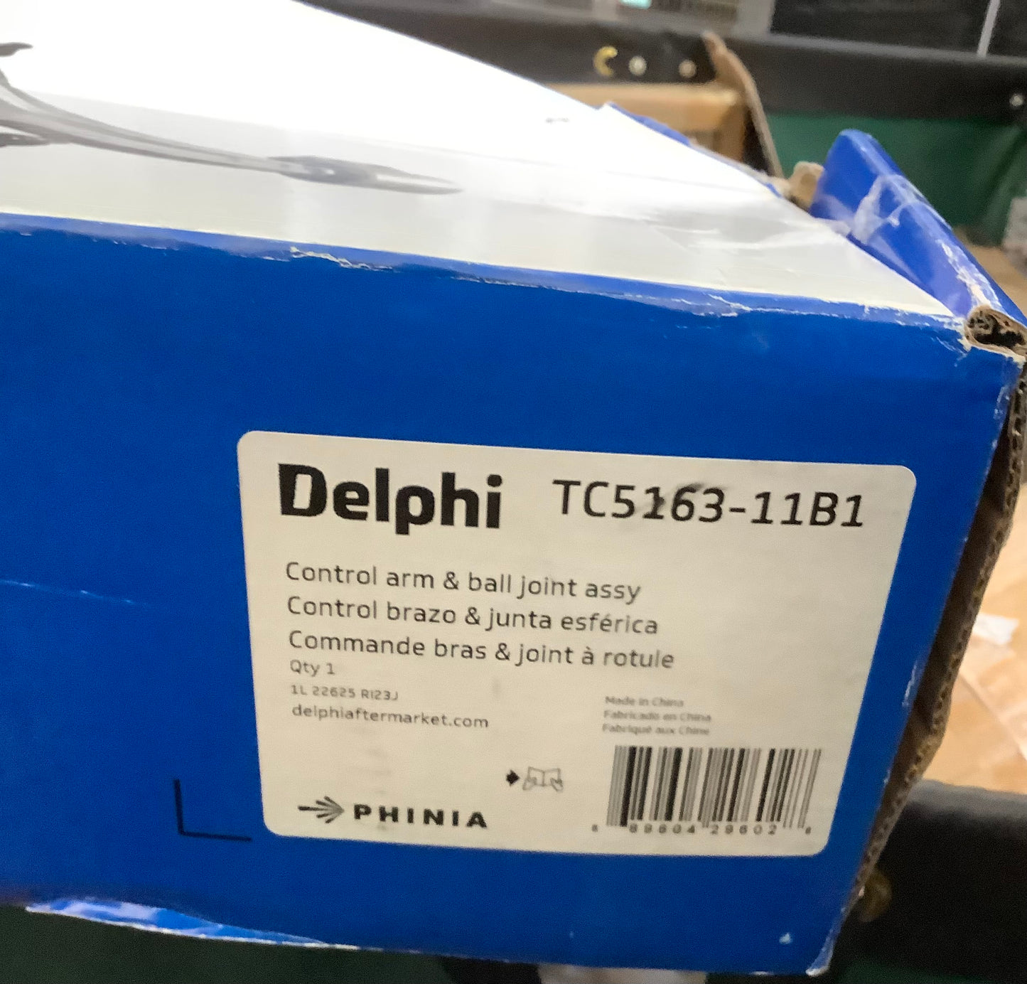 DELPHI SUSPENSION CONTROL ARM AND BALL JOINT ASSEMBLY | TC5163