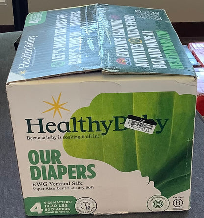 HealthyBaby Diapers - Size 4 - 50ct