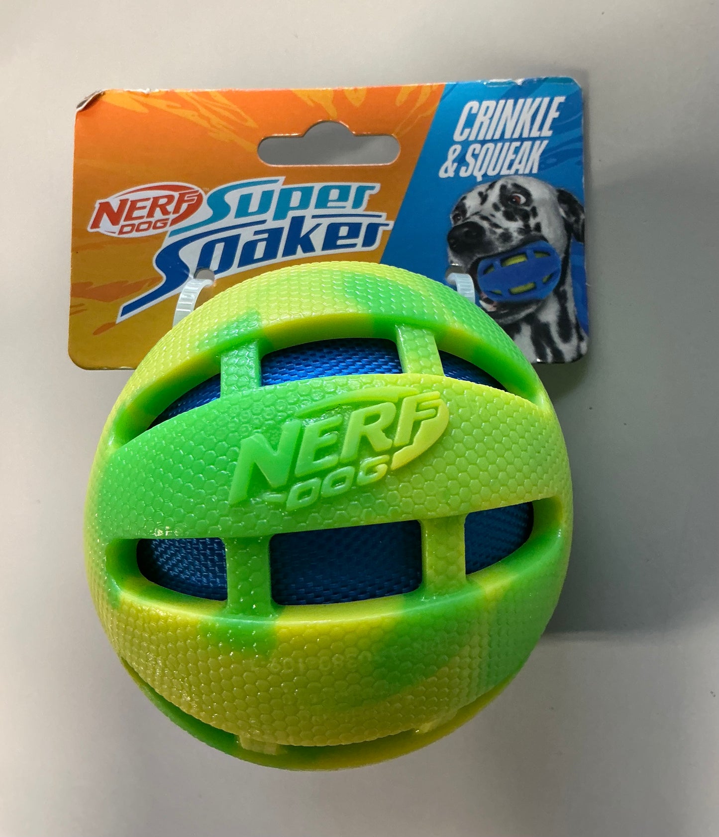 NERF Dog - Super Soaker Crinkle & Squeak Ball