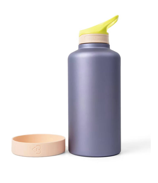 Blogilates Stainless Steel Insulated Water Bottle (62 fl oz) - Evening Haze - Minor Cosmetic Damage (see pictures)