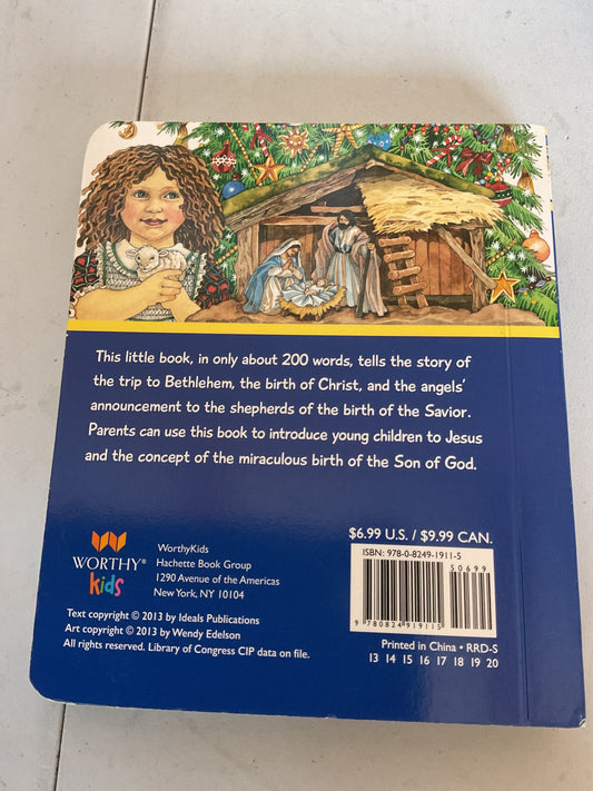 Christmas Story - by Patricia A Pingry (Board Book)