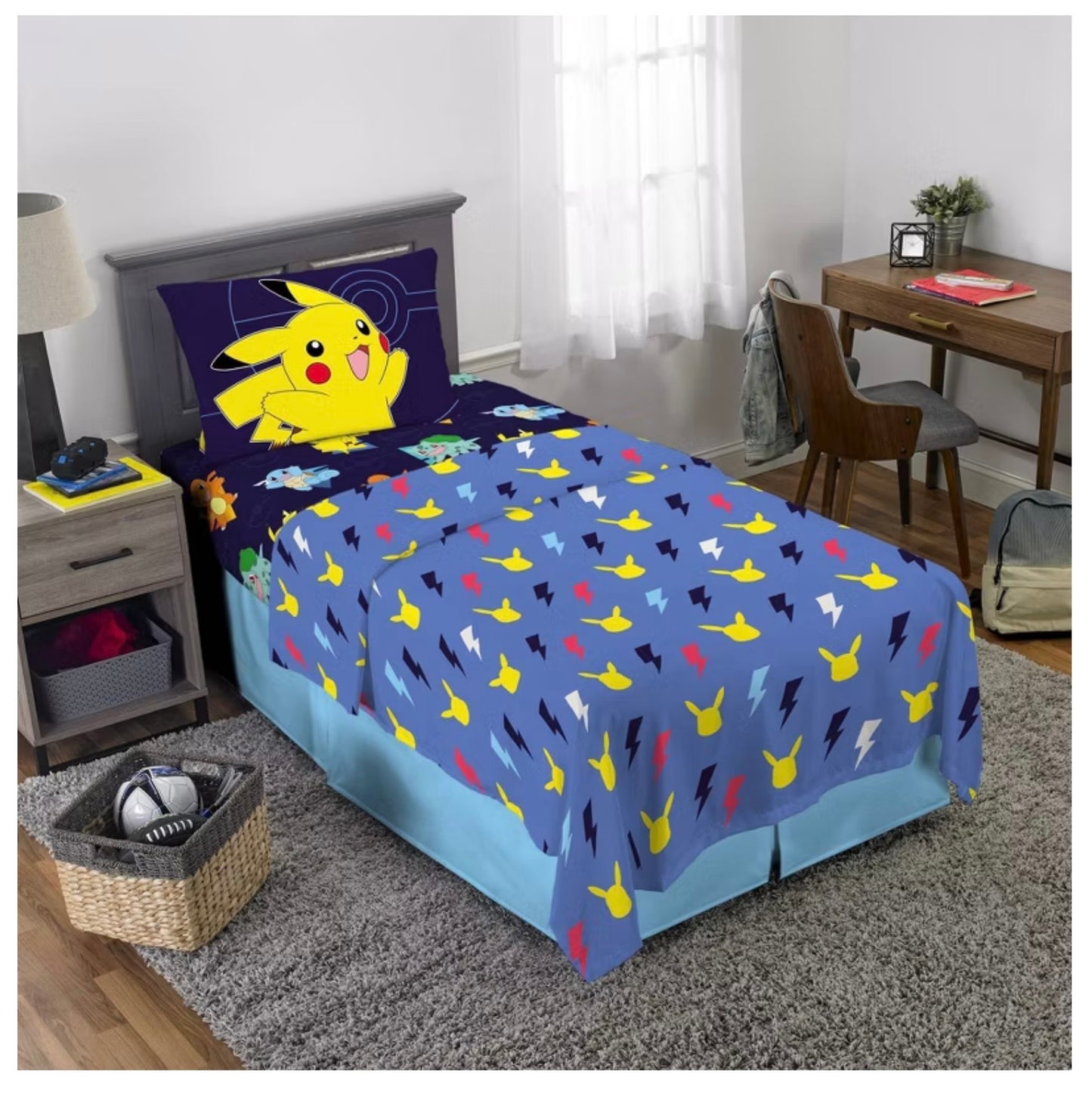 Pokemon Groove Kids' Sheet Set - Twin