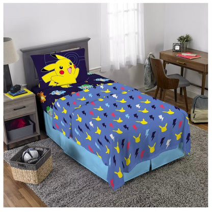 Pokemon Groove Kids' Sheet Set - Twin