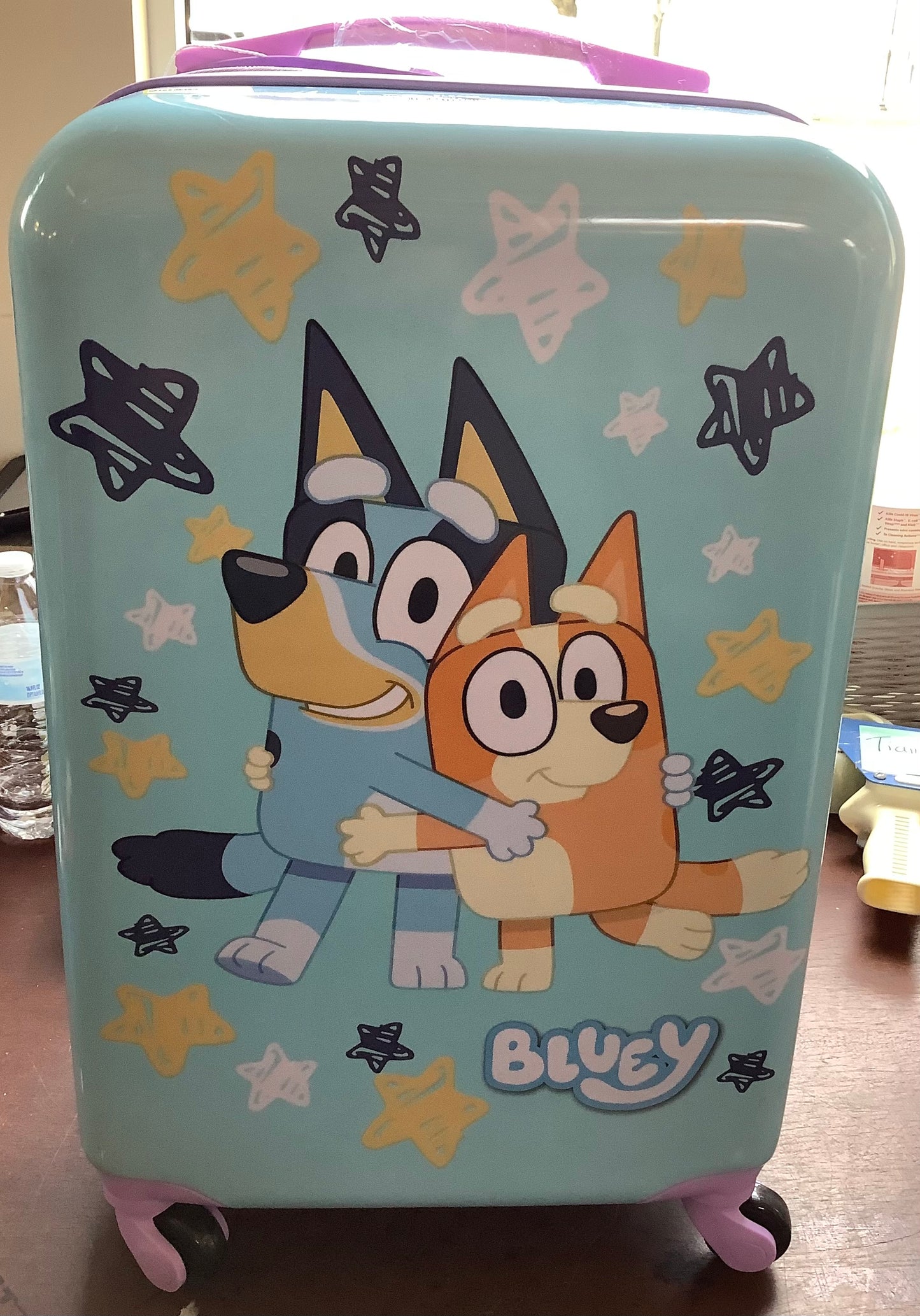 Bluey Hardside Carry On Spinner Suitcase - Blue – Discount 70 Online