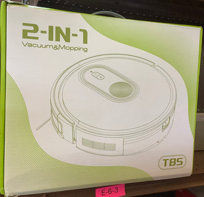 T8S 2-in-1 Robotic Vacuum Cleaner & Mop - Voice & App
Controlled, Slim Design