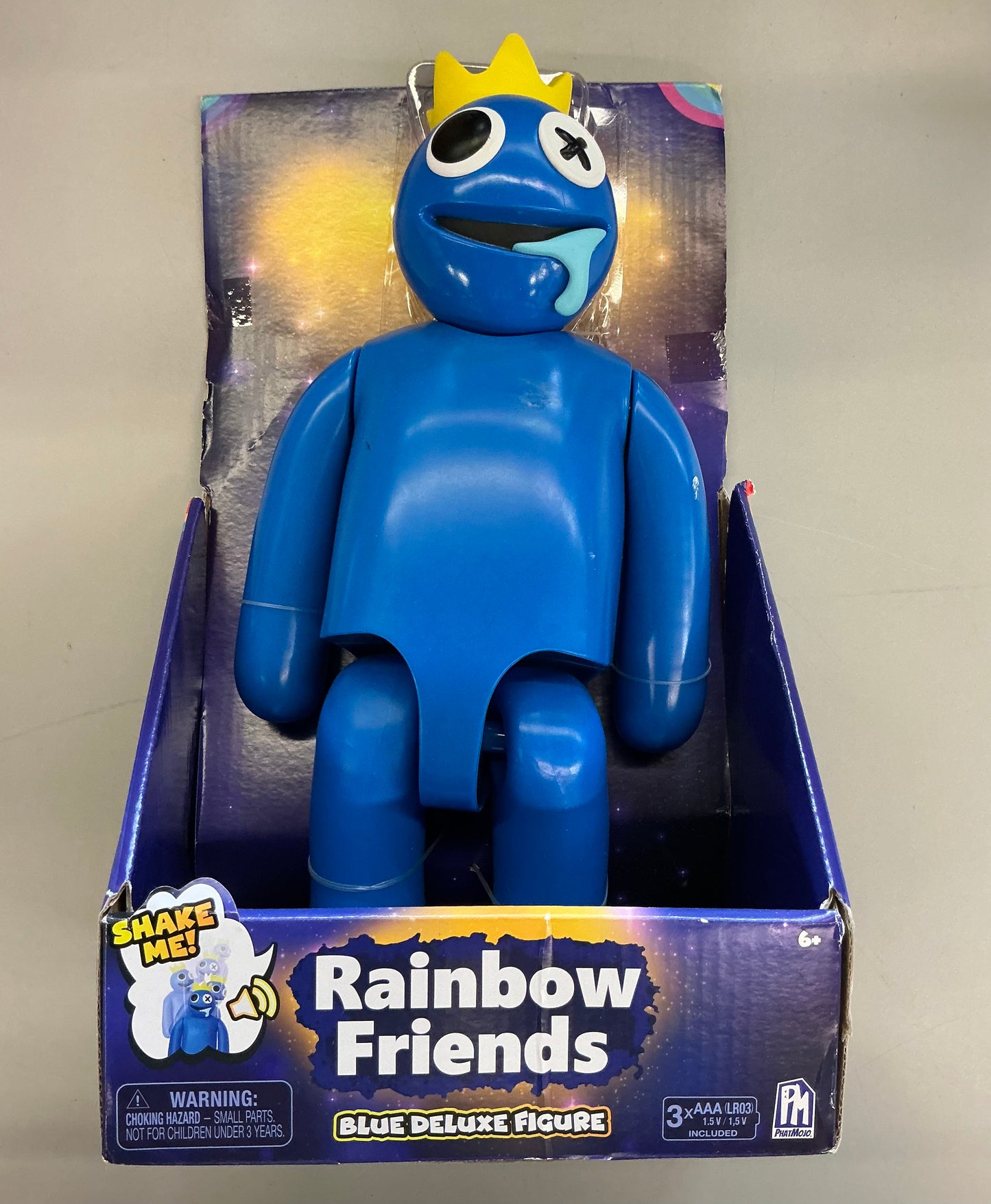 Rainbow Friends Blue Deluxe Figure - DAMAGED BOX
