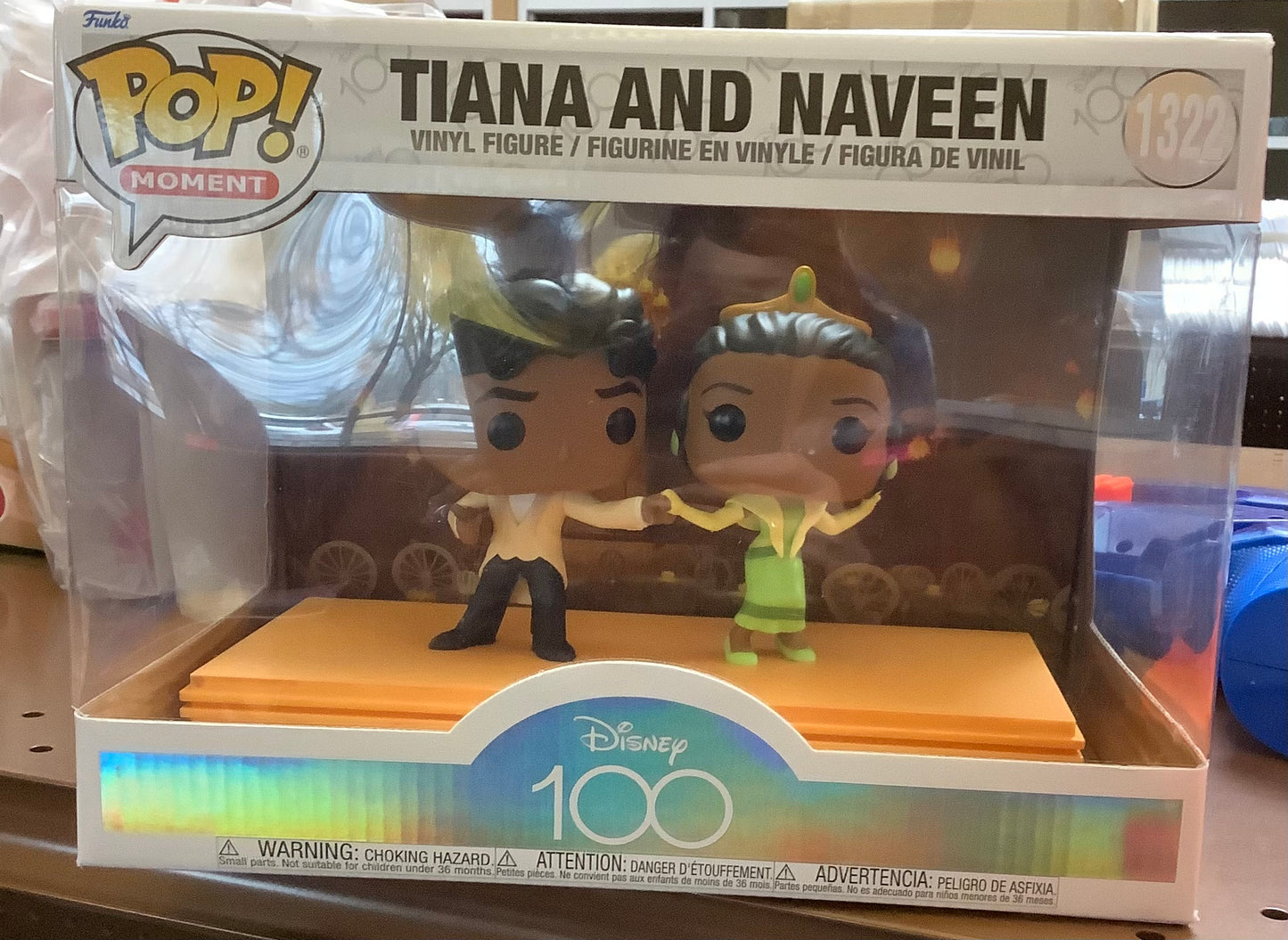 Disney 100th Tiana & Naveen Pop! Moment