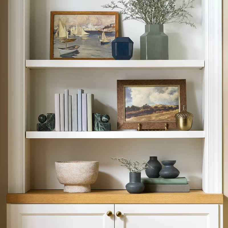 1 - Marble Bookend Green - Threshold™ designed with Studio McGee - Only One Bookend (see pictures)