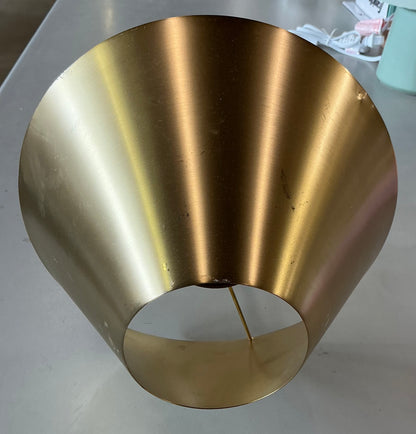 THRIFTY 70 - Metal Wall Sconce Brass - Threshold™ designed with Studio McGee - Open Box - USED/MISSING CORD & REMOTE (See Pictures)- FINAL SALE- NO RETURNS - AS IS