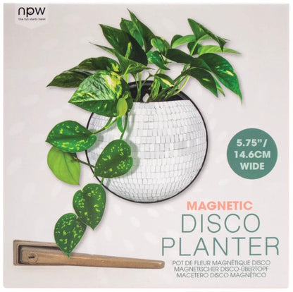 NPW - Magnetic Disco Planter - 5.75” wide