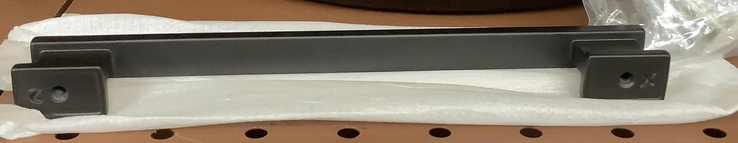 Style Selections 6-5/16-in, 160mm Center to Center Matte Black Square Handle Drawer