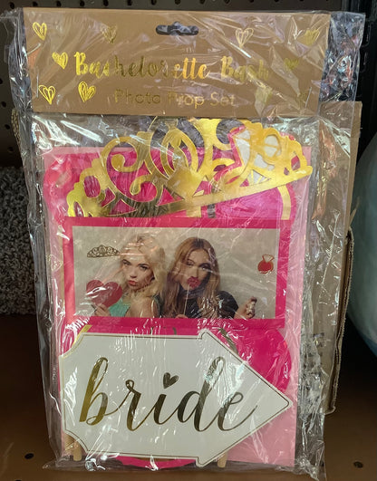 (CLEARANCE) FINAL SALE Bachelorette Bash Photo Prop Set