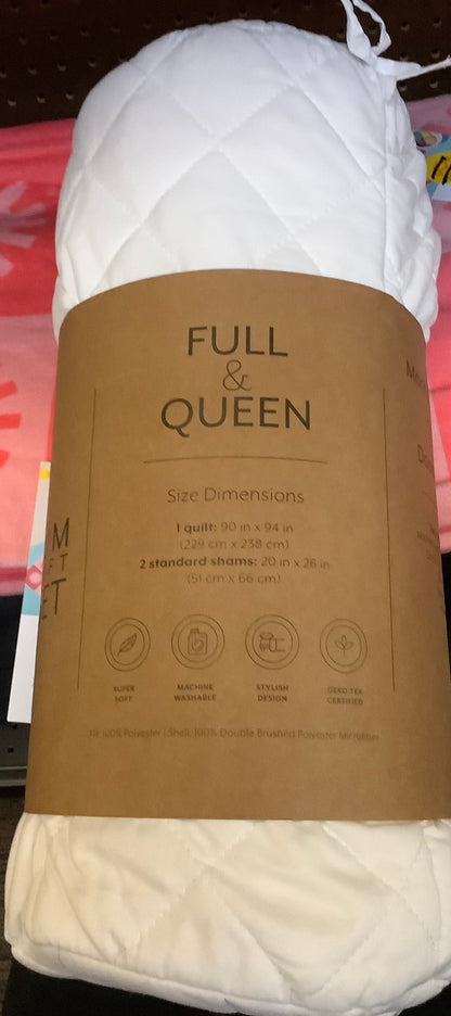 ienjoy 3-Pc. Quilt Set, Full/Queen