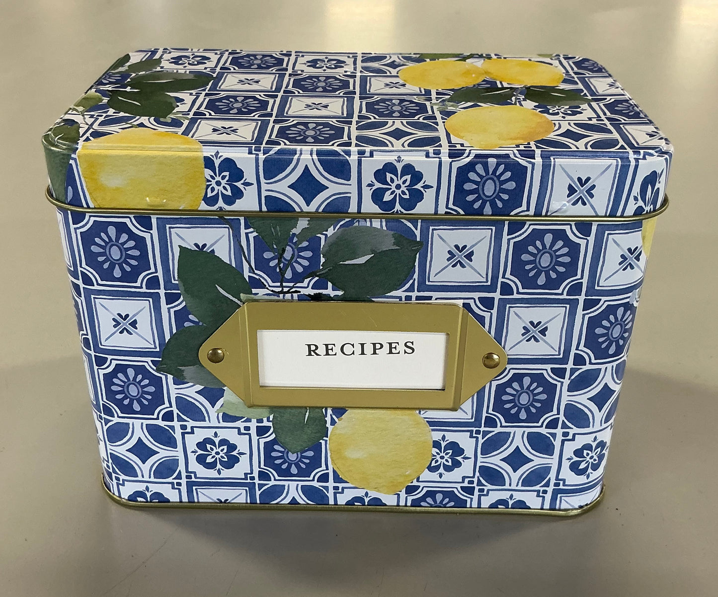 Limoncello collection by Heather Lee Chan Recipe Box
