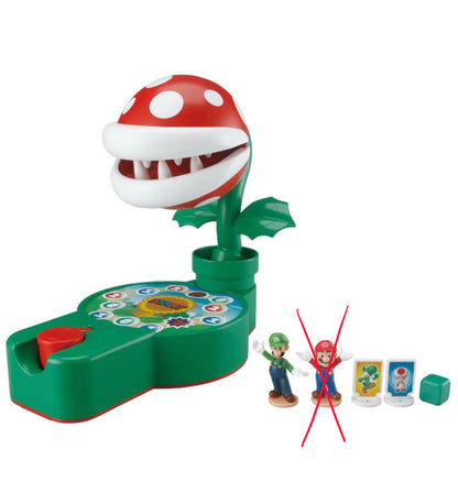 Epoch Games Super Mario Piranha Plant Escape! Game - OPEN BOX - DAMAGED BOX (Missing Mario Figure, See pictures)