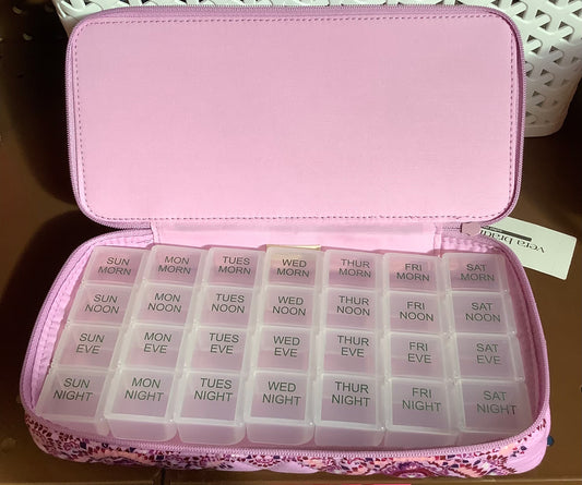 Vera Bradley Large Travel Pill Case