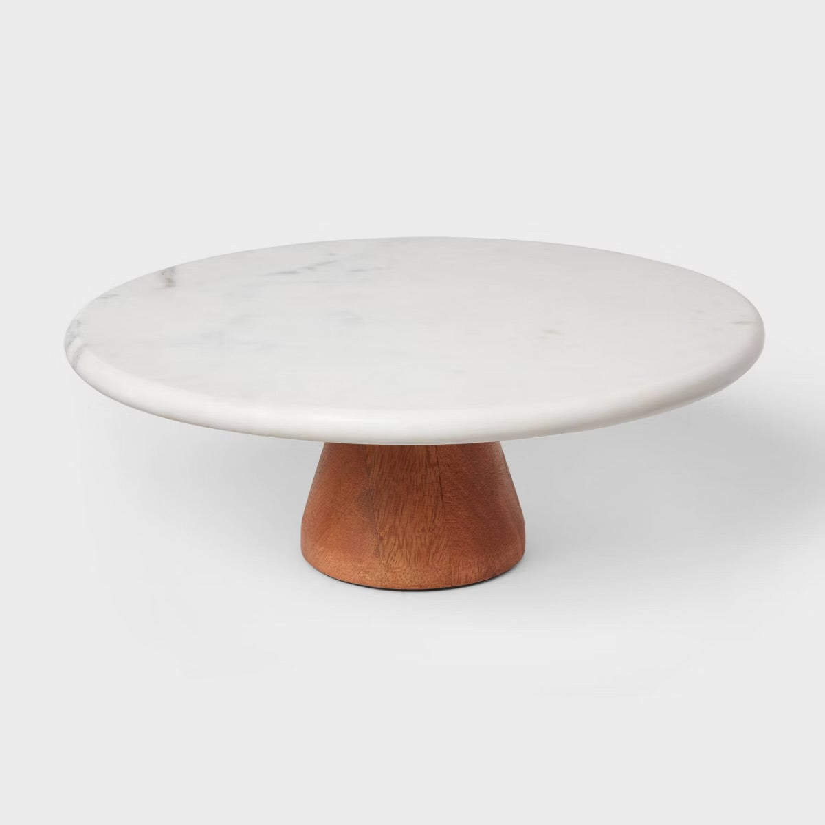 Manchester - Marble and Wood Cake Stand - Threshold™ - Minor Cosmetic Damage (see pictures) - FOR PICKUP ONLY