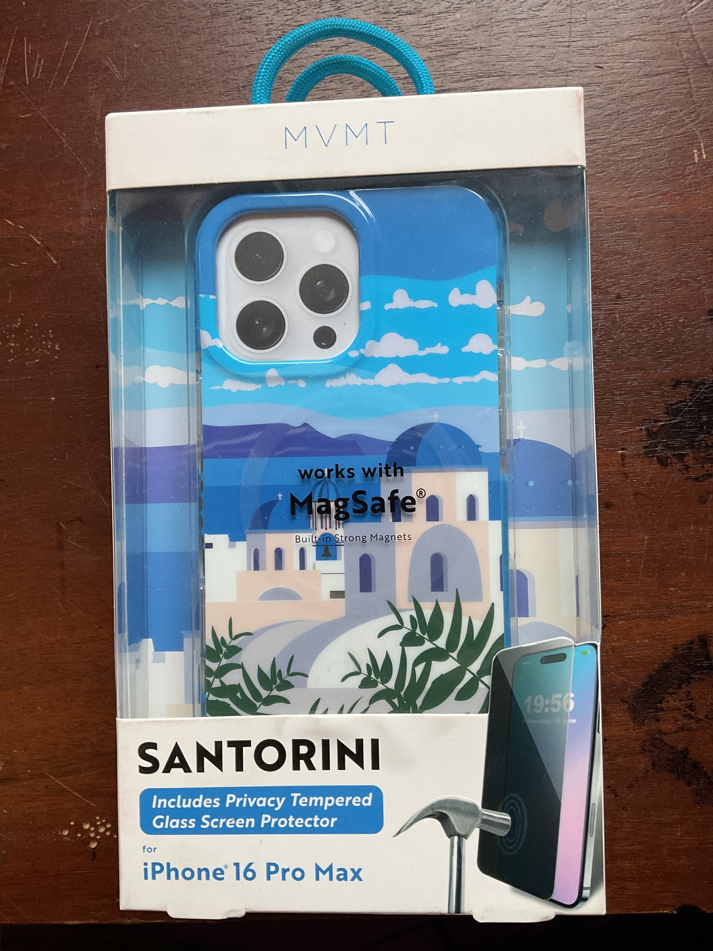 Santorini IPhones 16 Pro Max Phone Case