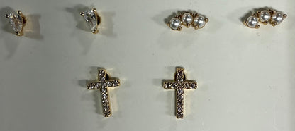 Gold Dainty Fashion Jewelry - Damaged Packaging (see pictures)