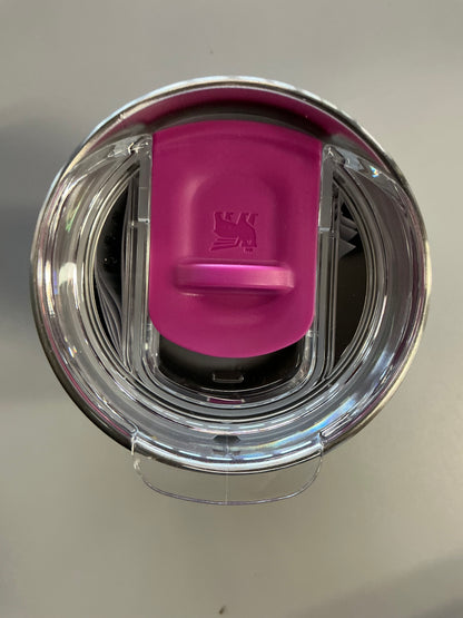 Stanley 12oz Stainless Steel Everyday Camp Cup  - Dark Blossom Tile - MINOR COSMETIC DAMAGE DUE TO SHIPPING (see pictures)