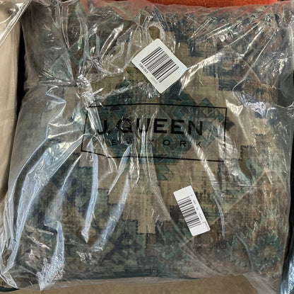 Throw Pillows - 18X18” - May Have Damaged or Missing Packaging - Some Dirt Possible Due to Shipping - Out of Package- AS IS - No Returns