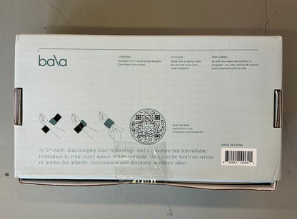 Bala Bangles 2pc Wrist and Ankle Weight Set - 3lbs - Sea - Open Box