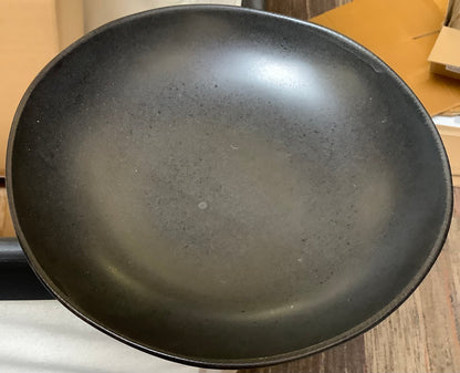 38oz Earthenware Houlton Dinner Bowl Dinner Black