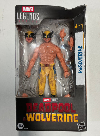 Marvel Legends Series Wolverine, Marvel Studios' Deadpool & Wolverine Action Figure - Some Box Damage (see pictures)