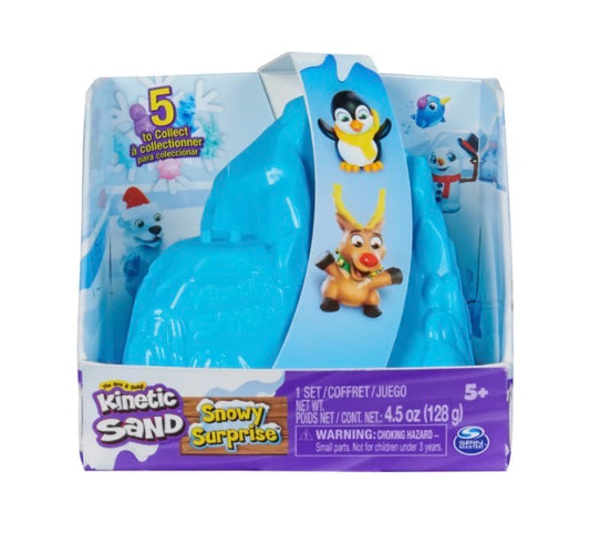 Kinetic Sand Snowy Surprise Playset
