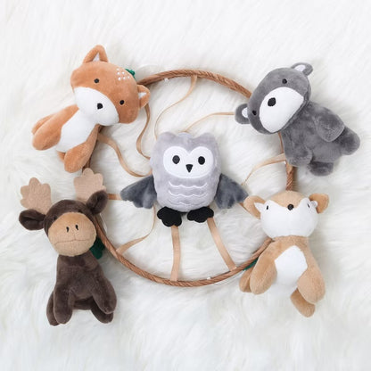 The Peanutshell Whimsical Woodland Baby Musical Crib Mobile - Open Box (see pictures)