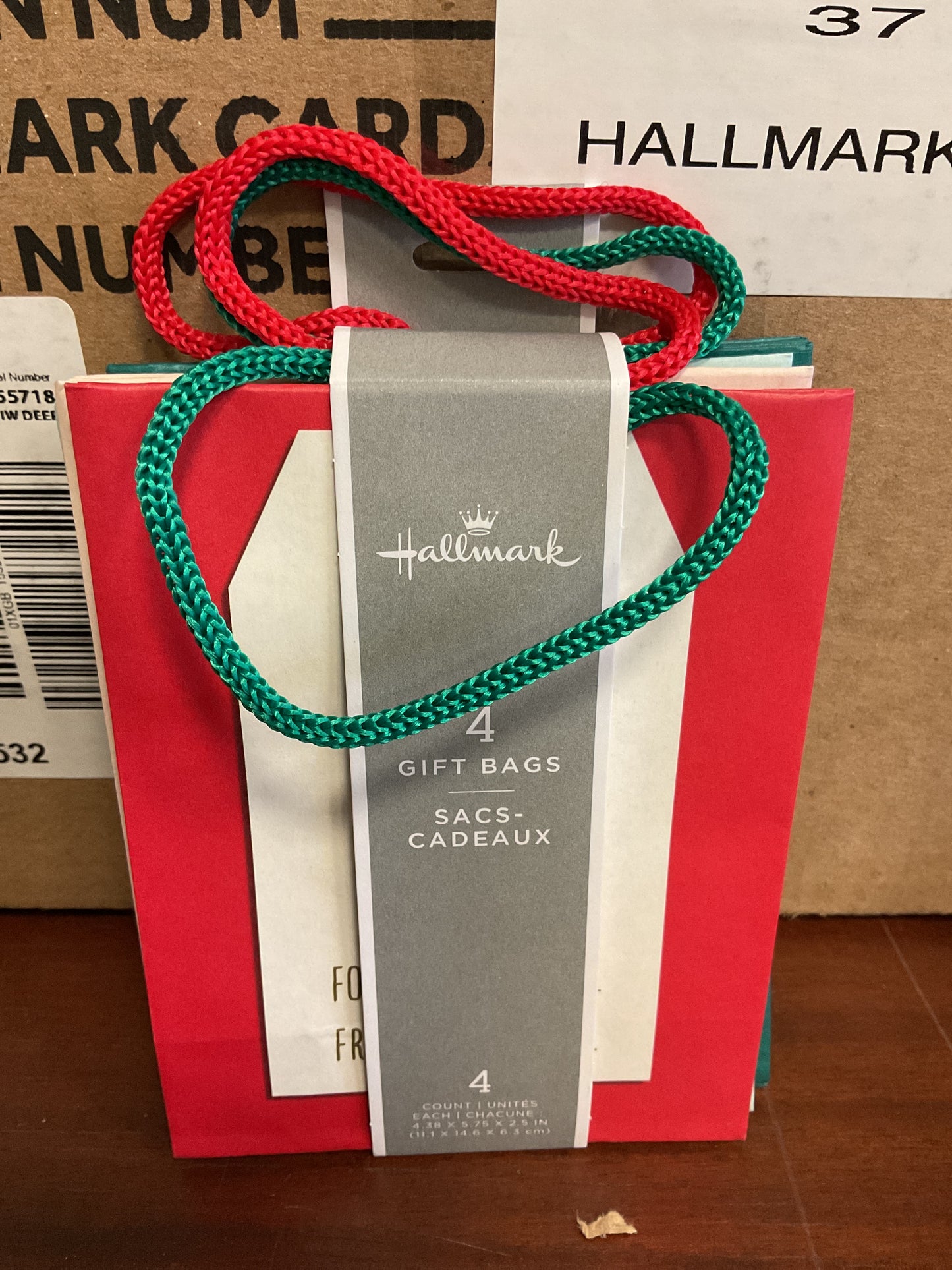 4 Pack Icon Gift Bags
