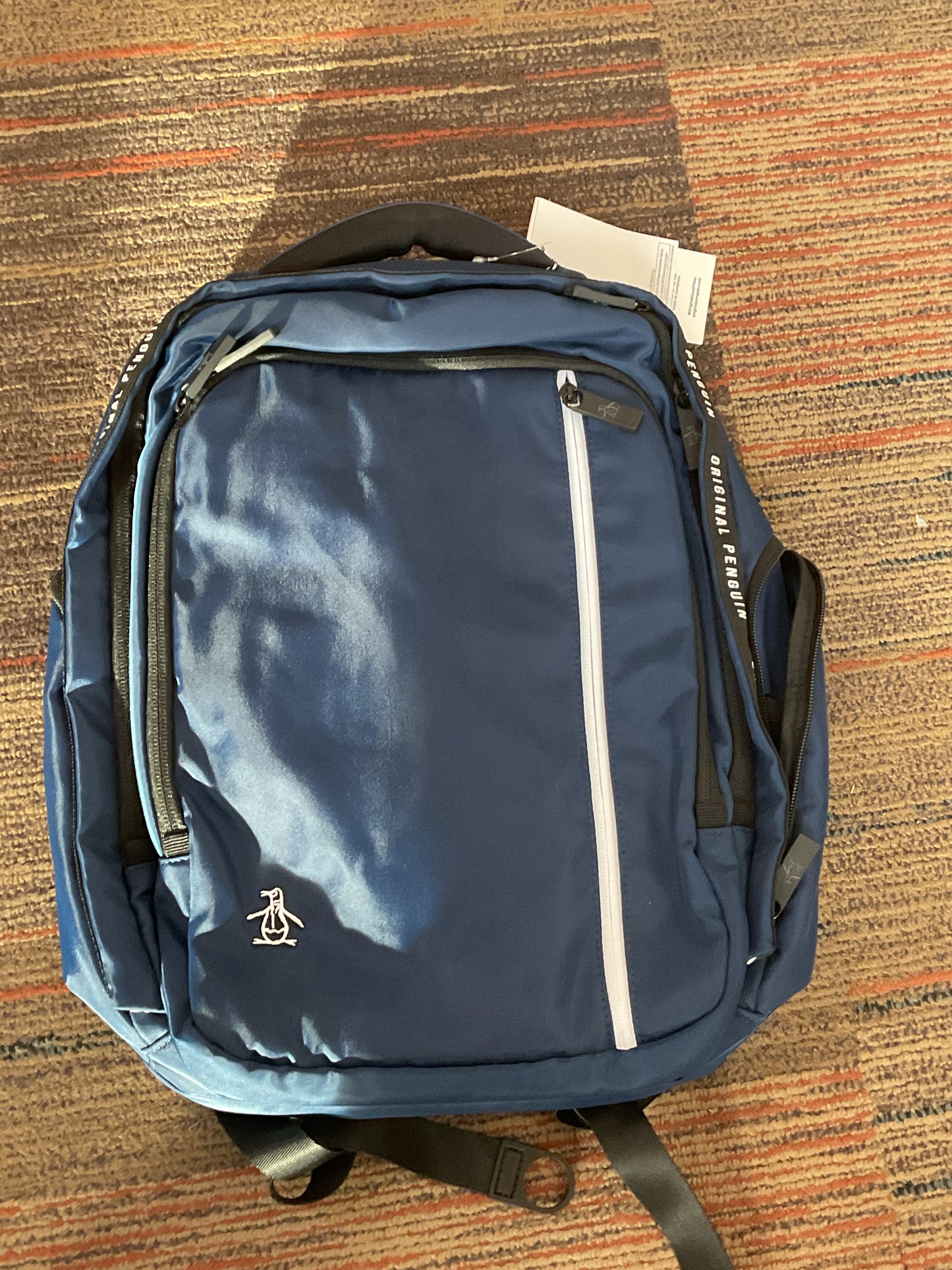 Original Penguin Dark Blue Backpack