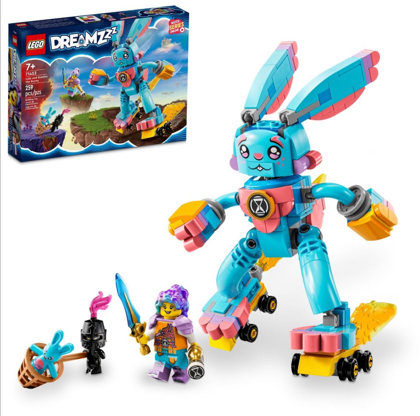 LEGO DREAMZzz Izzie and Bunchu the Bunny Building Toy
Set