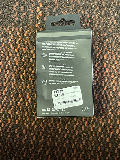 Light blue Beats Flex Wireless Earphones