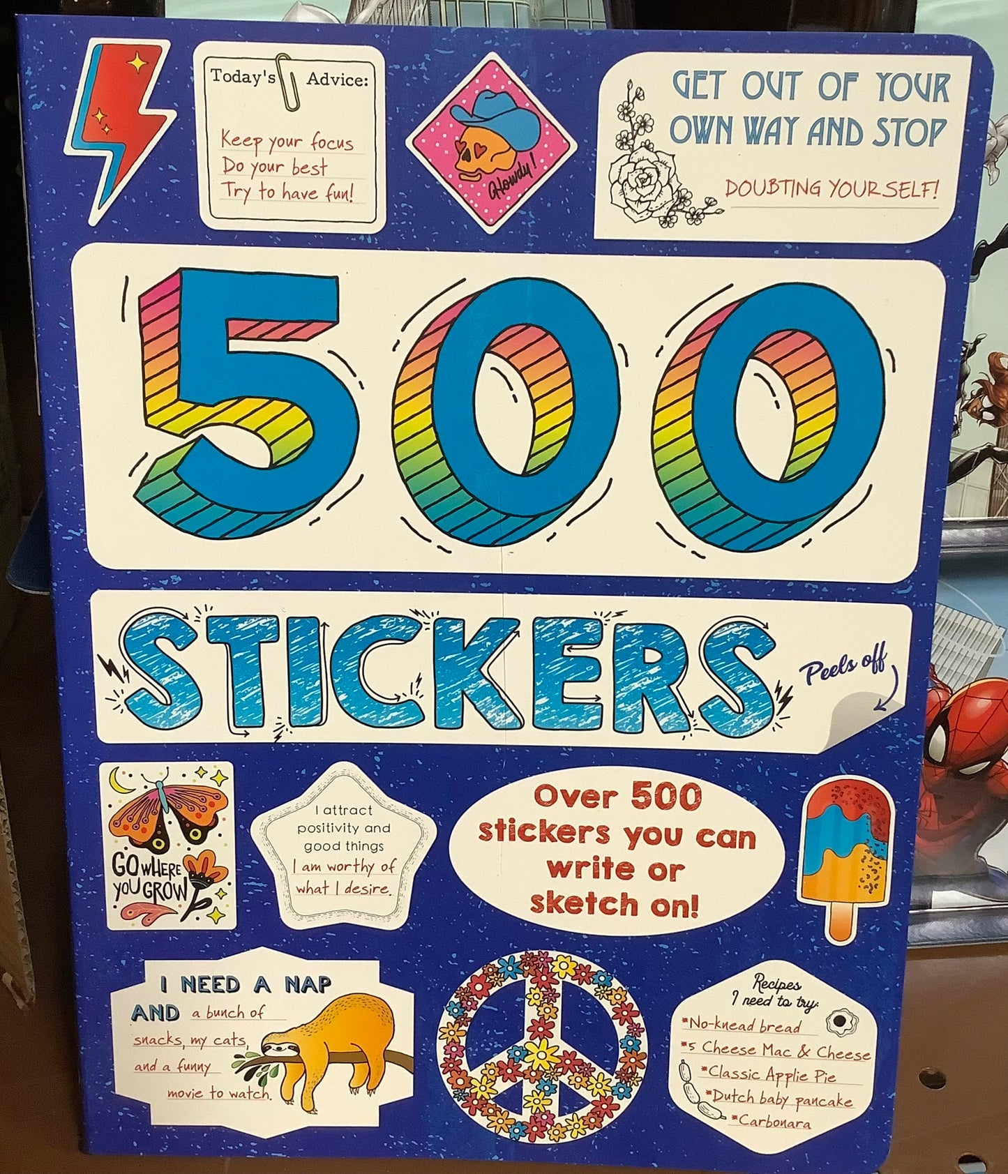 Piccadilly Sticker Book 500ct