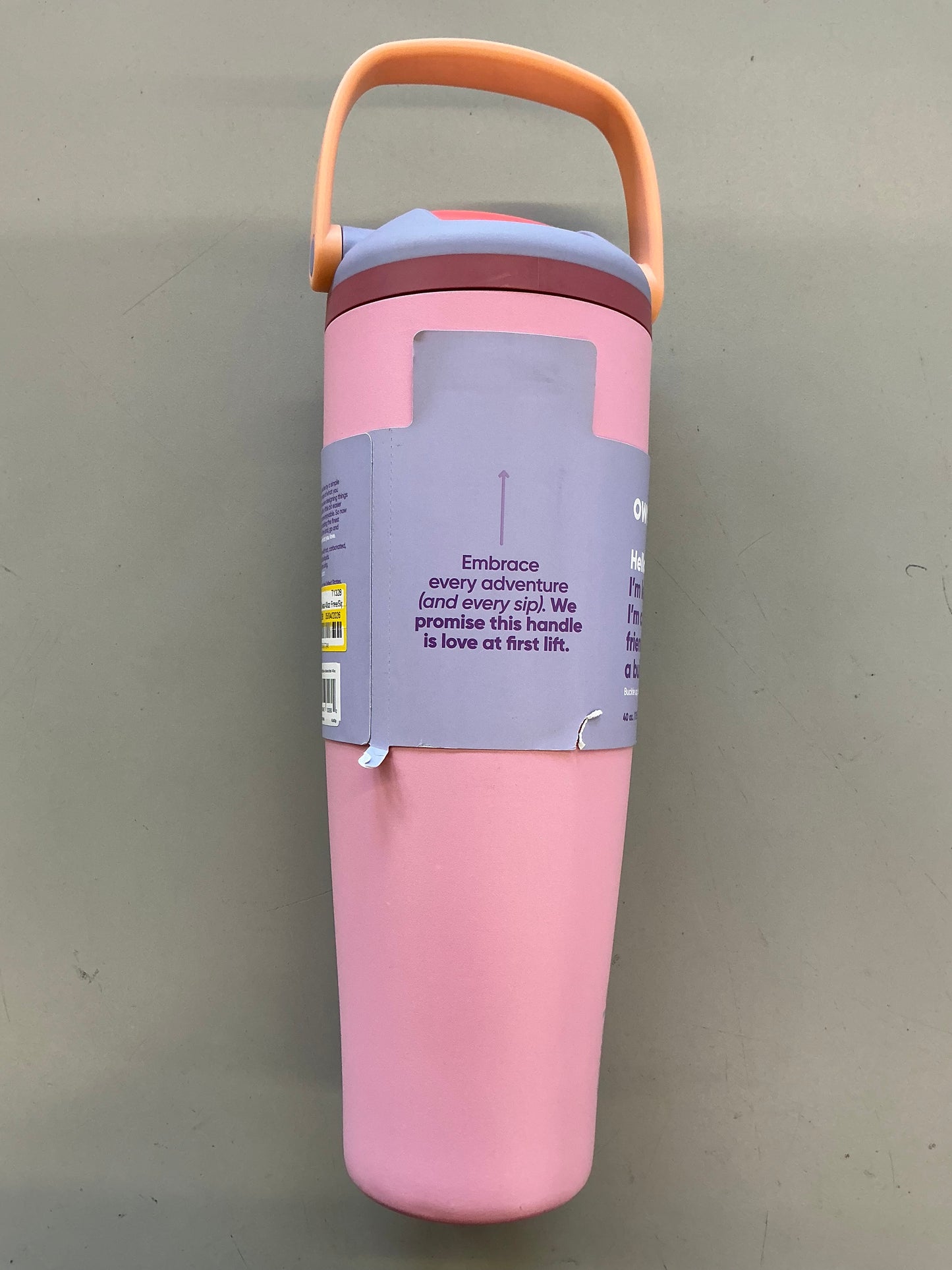 Owala 40 fl oz Stainless Steel FreeSip Tumbler - Minor Cosmetic Damage (see pictures)
