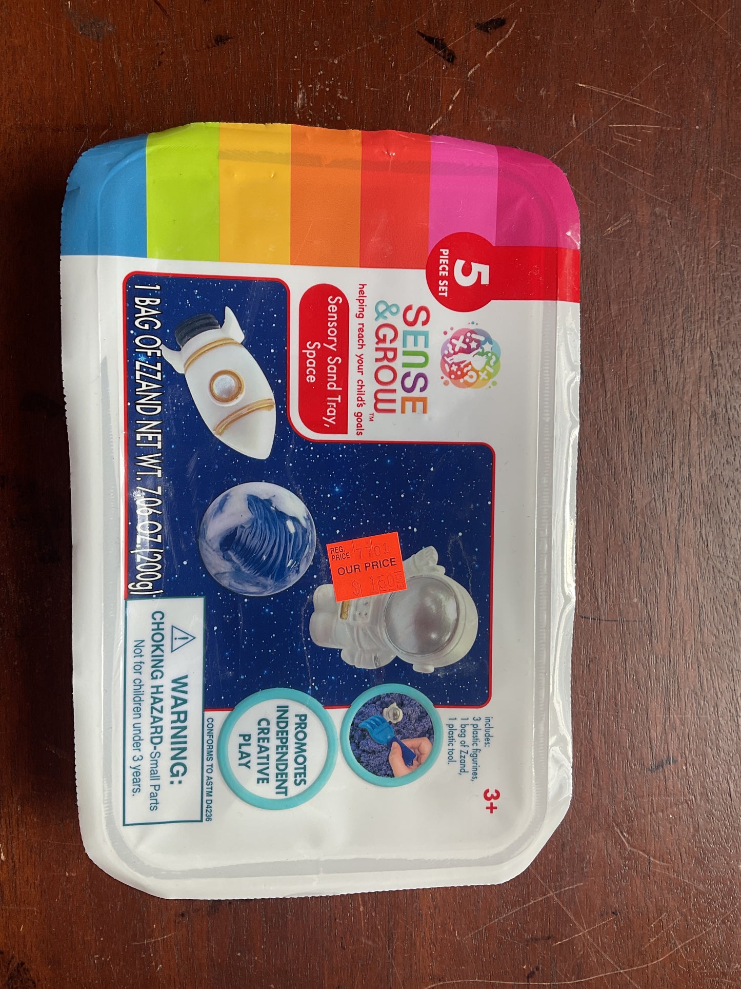 5 Piece Set Sense & Grow - Sensory Sand Tray Space