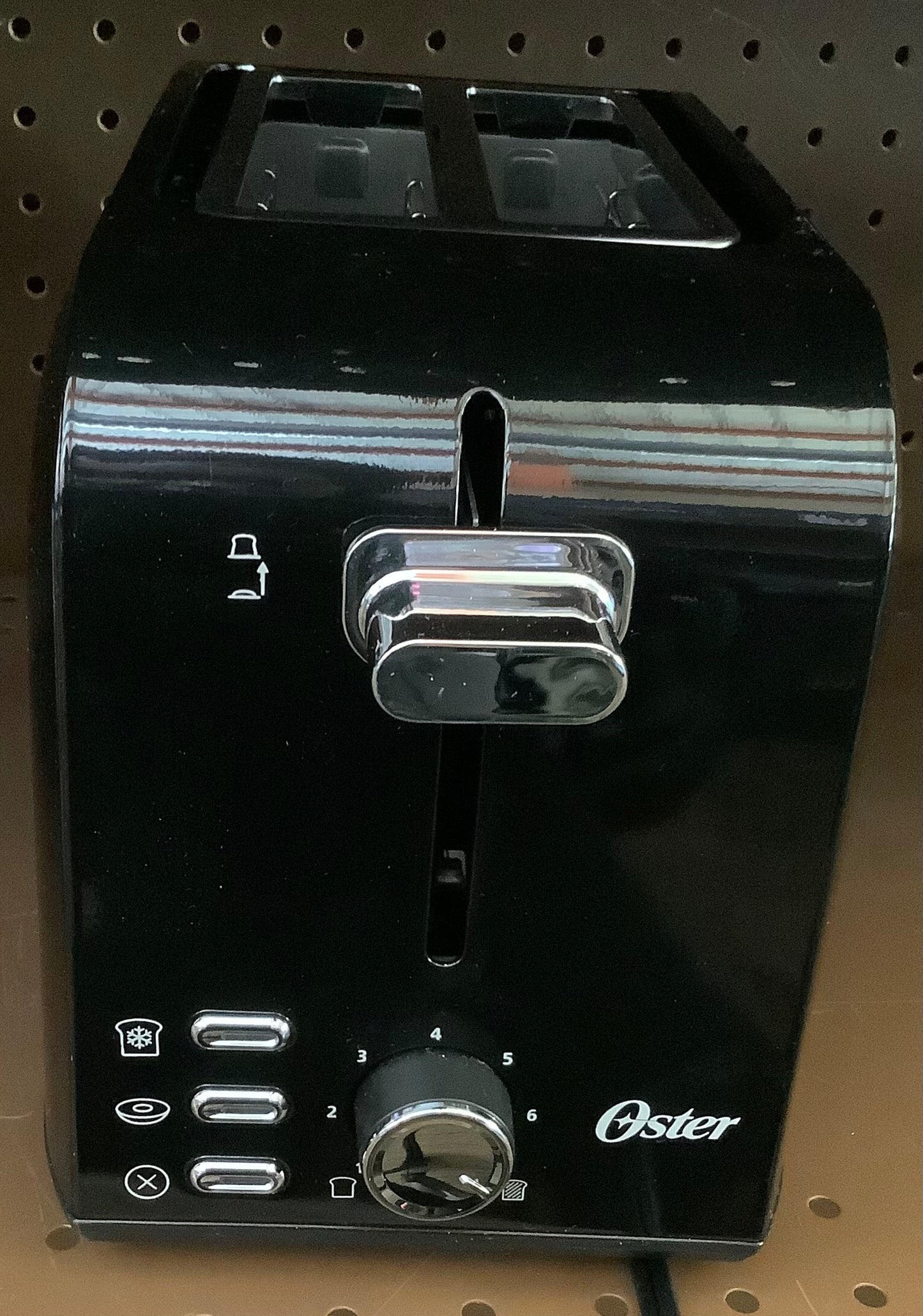 Oster 2-Slice Toaster With Extra-Wide Slots Black/Stainless Steel: Bagel Maker, 800W, Spot Clean,