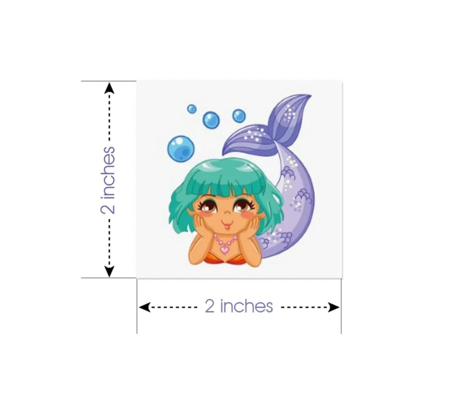 Temporary Tattoos - Bulk Pack of 144 Tattoos in each Assorted Design, Non-Toxic 2" Tats