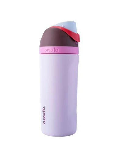 Owala 16 fl oz Kids' Stainless Steel FreeSip Water Bottle - MINOR COSMETIC DAMAGE (see pictures, some may be missing straw)