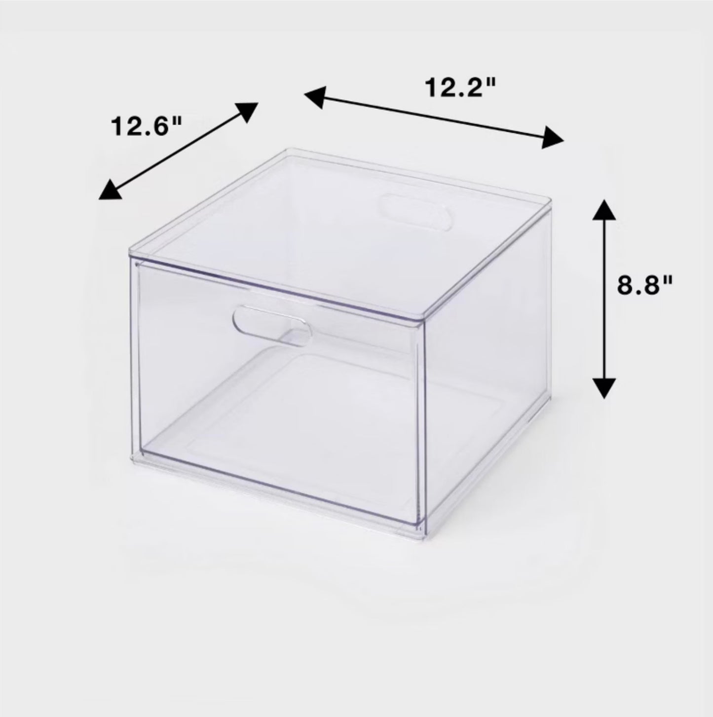 All Purpose Single Drawer Storage Clear - Brightroom™ - Out of Package (see pictures)